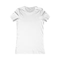 Purpose of Life Womens Fitted Tshirt (IW White Logo)
