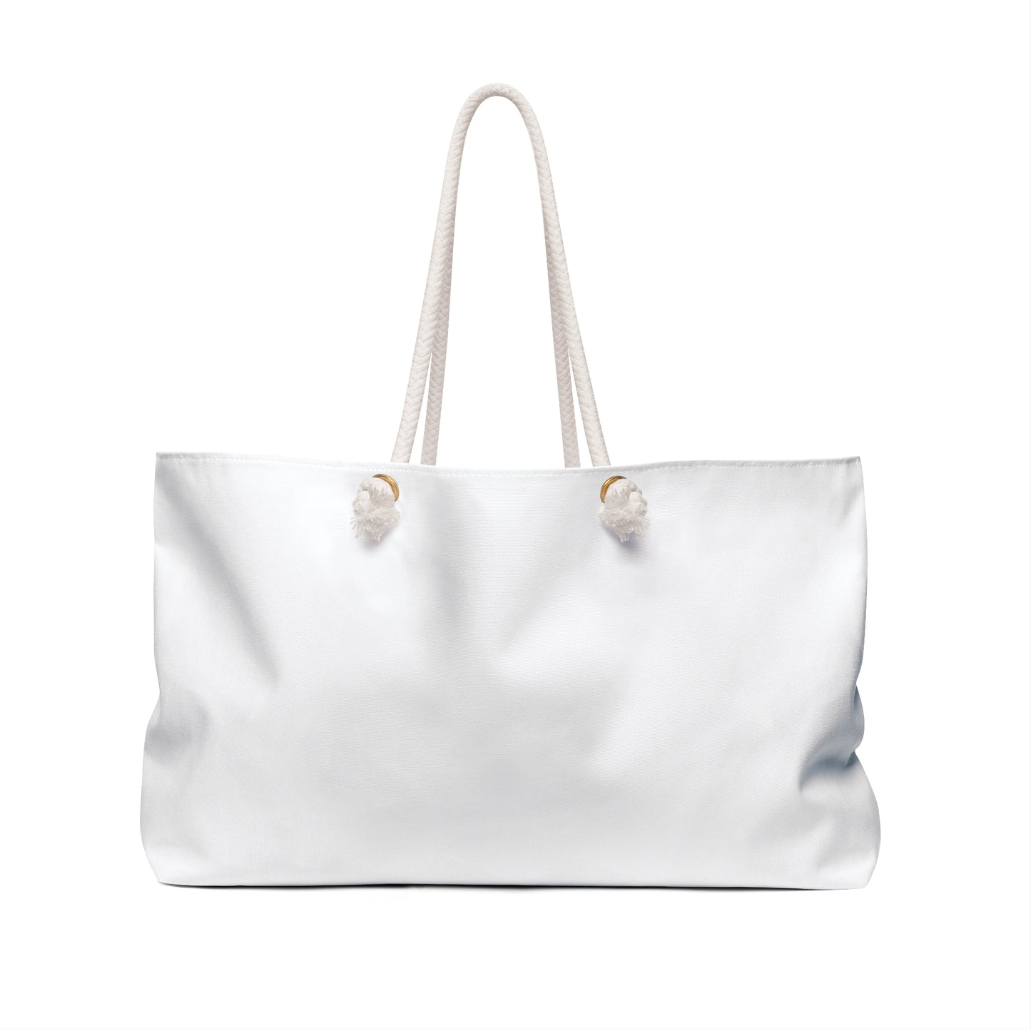 She is Strong White Weekender Bag