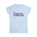 Purple Prayer Warrior Women's Semi-Fitted Tshirt