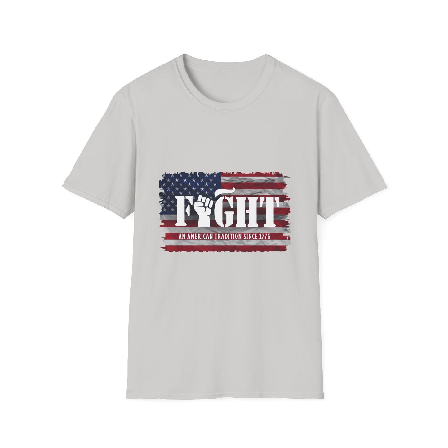 Fight Flag Men's Tshirt - Sweet Baby Jeez Teez