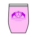 ARS Hot Pink Logo Wine Tumbler, 12oz