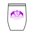 ARS Hot Pink Logo Wine Tumbler, 12oz