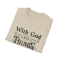 All Things Womens Relaxed/Plus Tshirt (Black Logo)