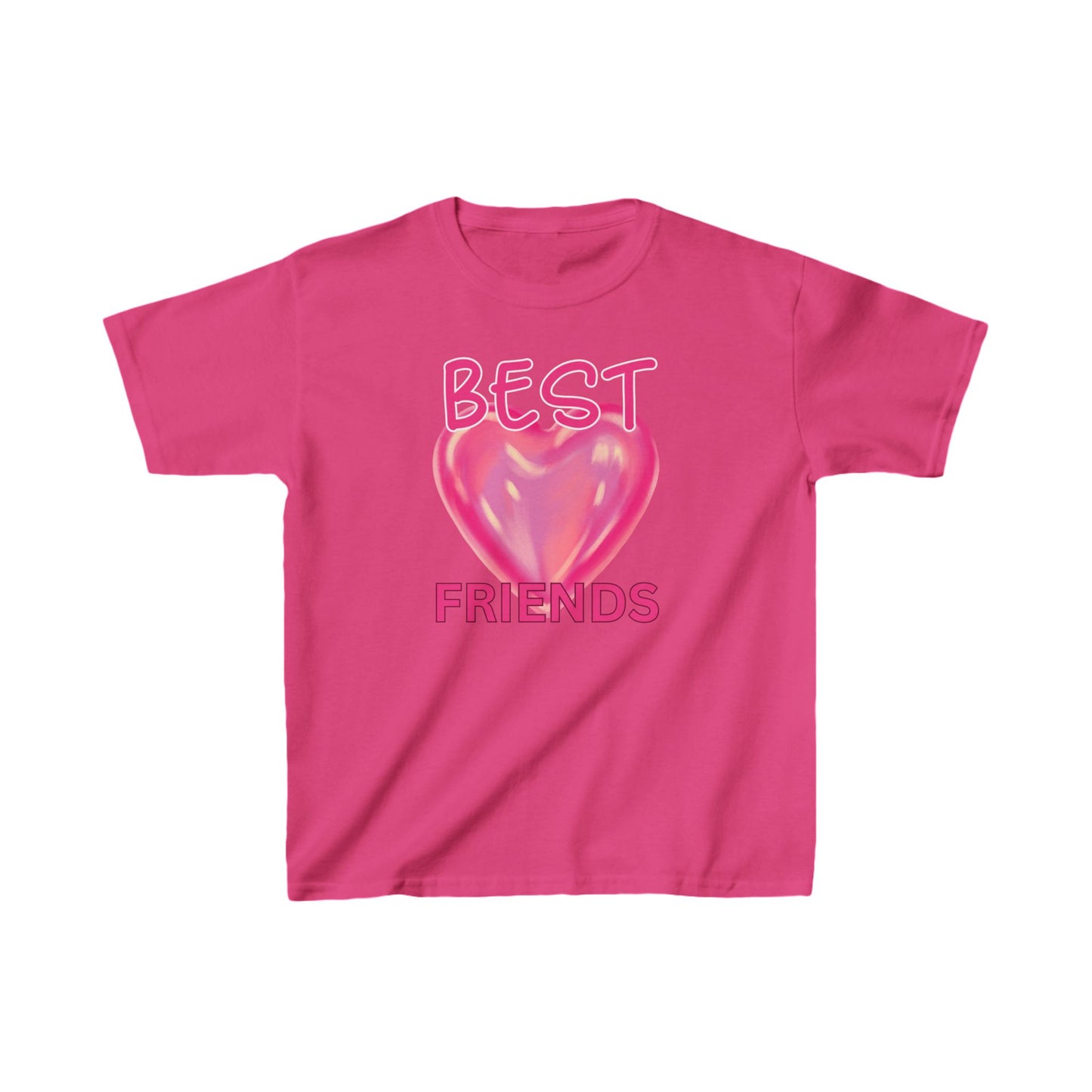 Best Friends Girls Tshirt (IT2 Full Heart Logo)