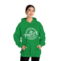 Pastor Women's Relaxed Hooded Sweatshirt (White Logo)