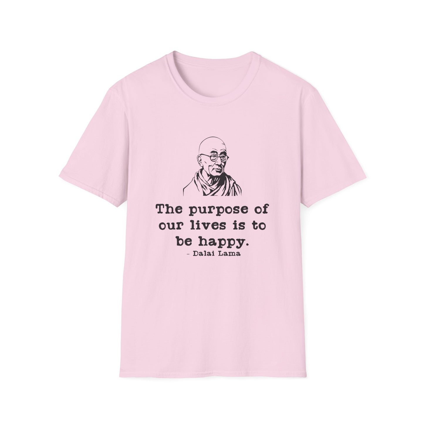 Purpose of Life Womens Relaxed/Fitted Tshirt (IW Black Logo)
