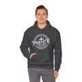 Pastor Men's Hooded Sweatshirt (White Logo)