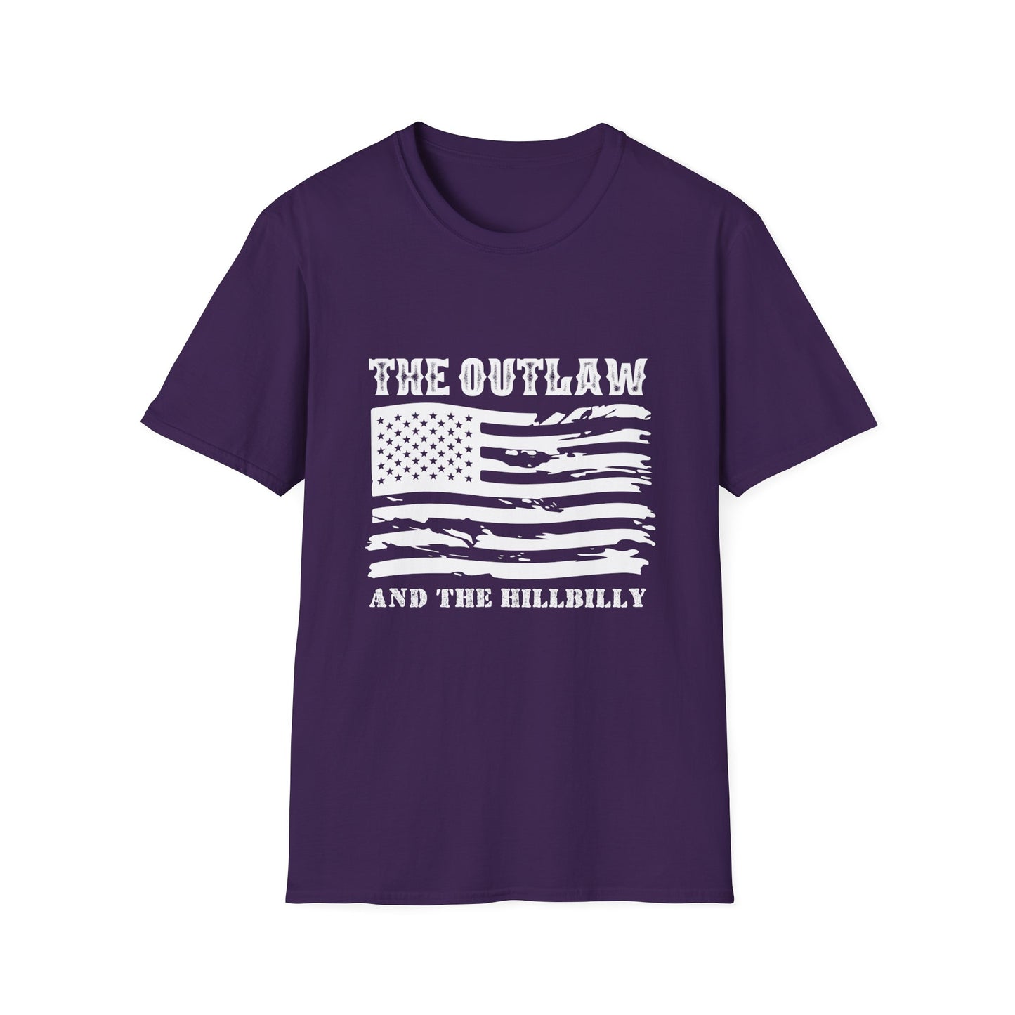 Outlaw Women's Relaxed/Plus Tshirt (White Logo) - Sweet Baby Jeez Teez