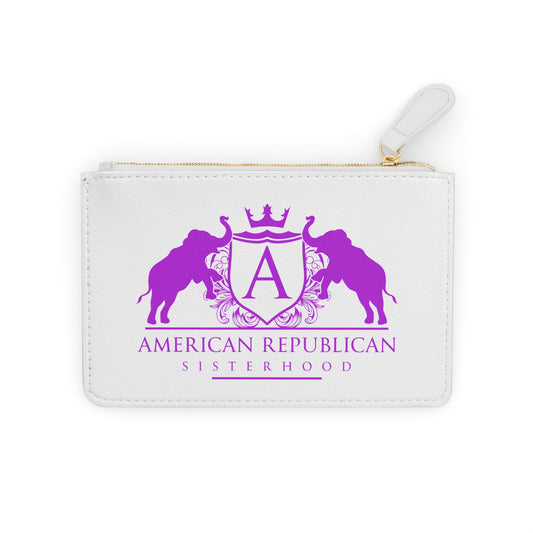 ARS Purple Logo Clutch Bag | ARS Logo Clutch Bag |Sweet Baby Jeez Teez