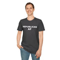 Republican AF Men's Tshirt (White Logo)