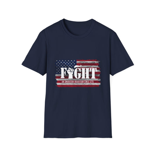 Fight Flag Men's Tshirt - Sweet Baby Jeez Teez