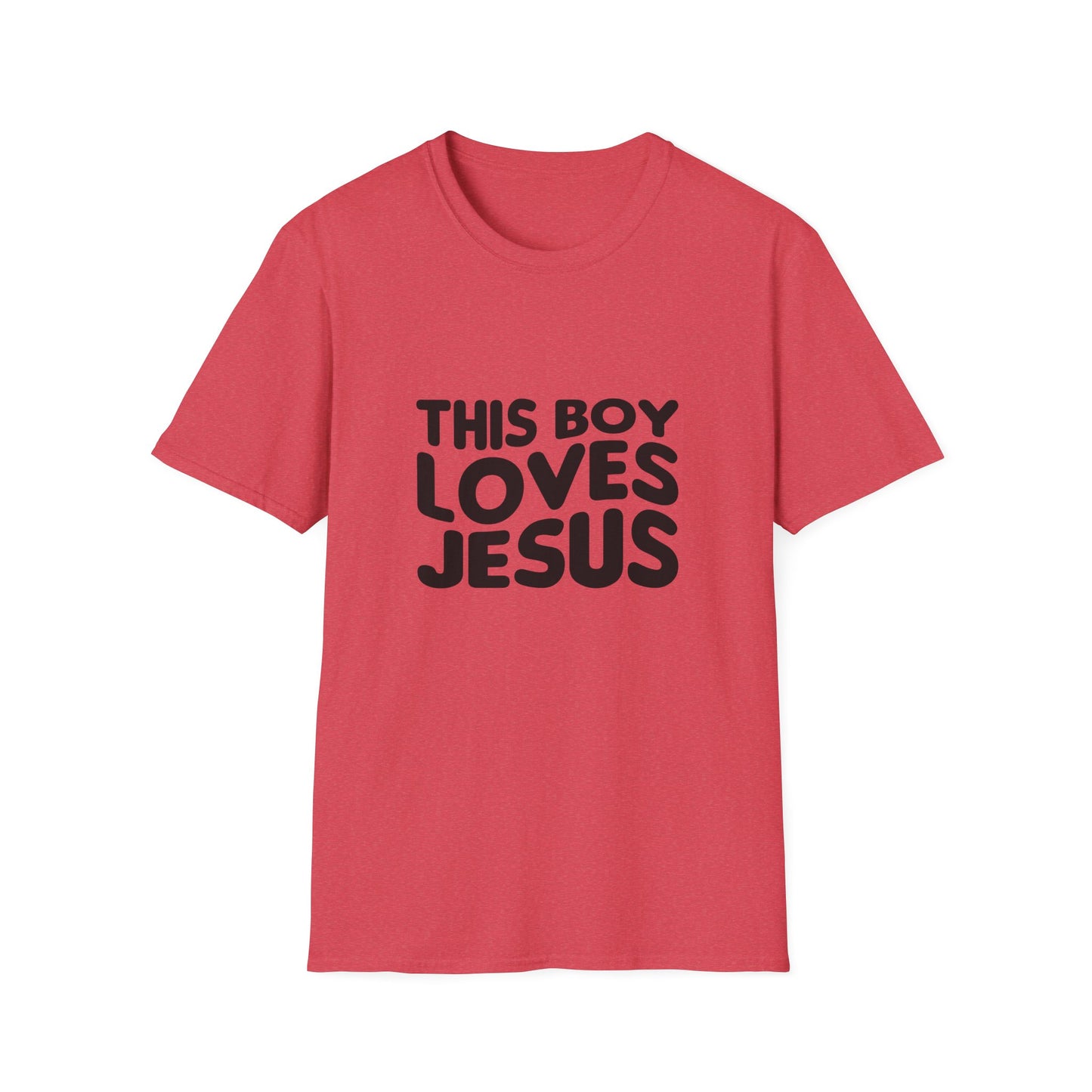 This Boy Loves Jesus Men's Tshirt