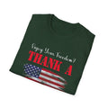 Enjoy Your Freedom Women's Relaxed/Plus Tshirt (MM Color Logo) - Sweet Baby Jeez Teez