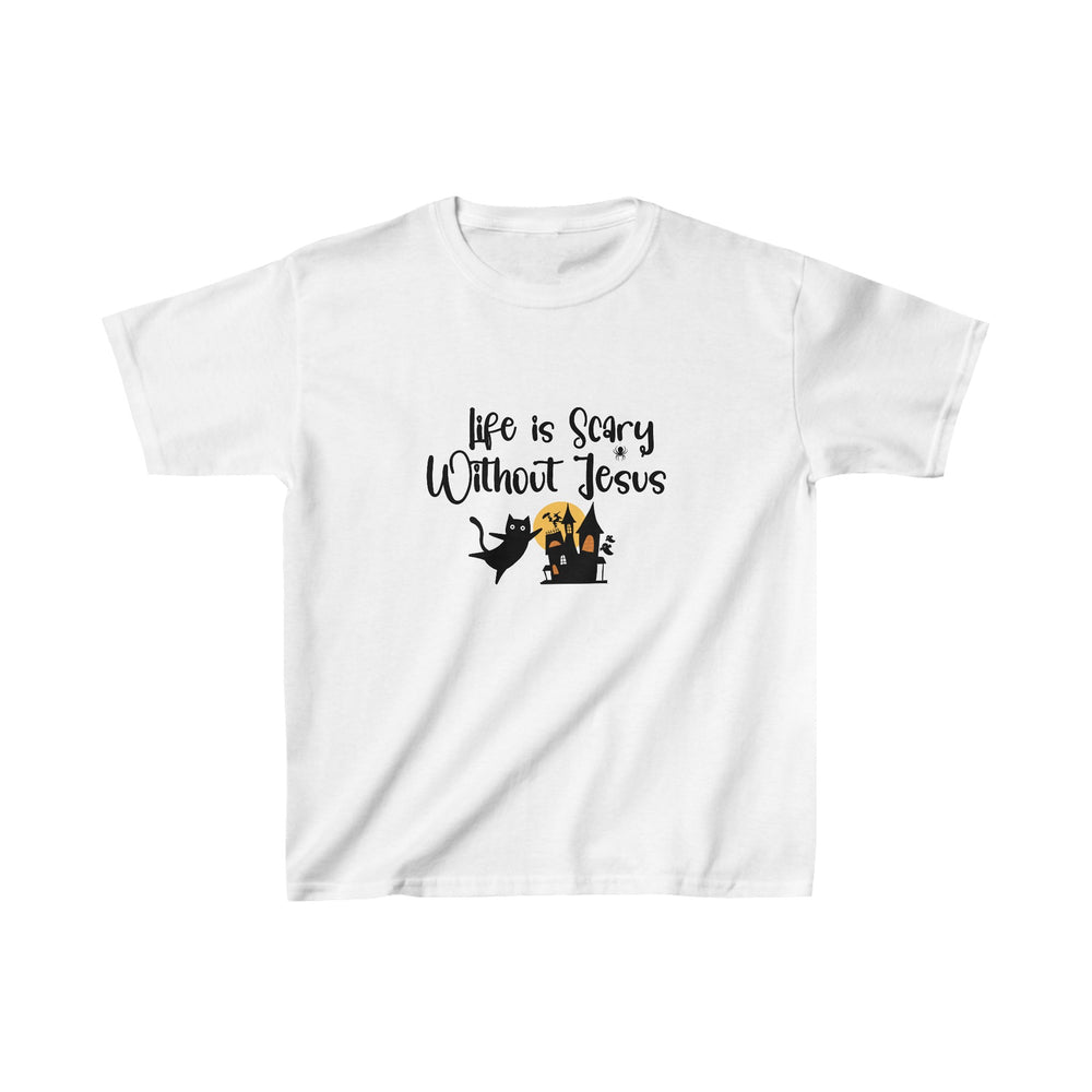 Life is Scary Kids Unisex Tshirt - Sweet Baby Jeez Teez