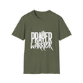 Prayer Warrior Men's Tshirt (White Logo)