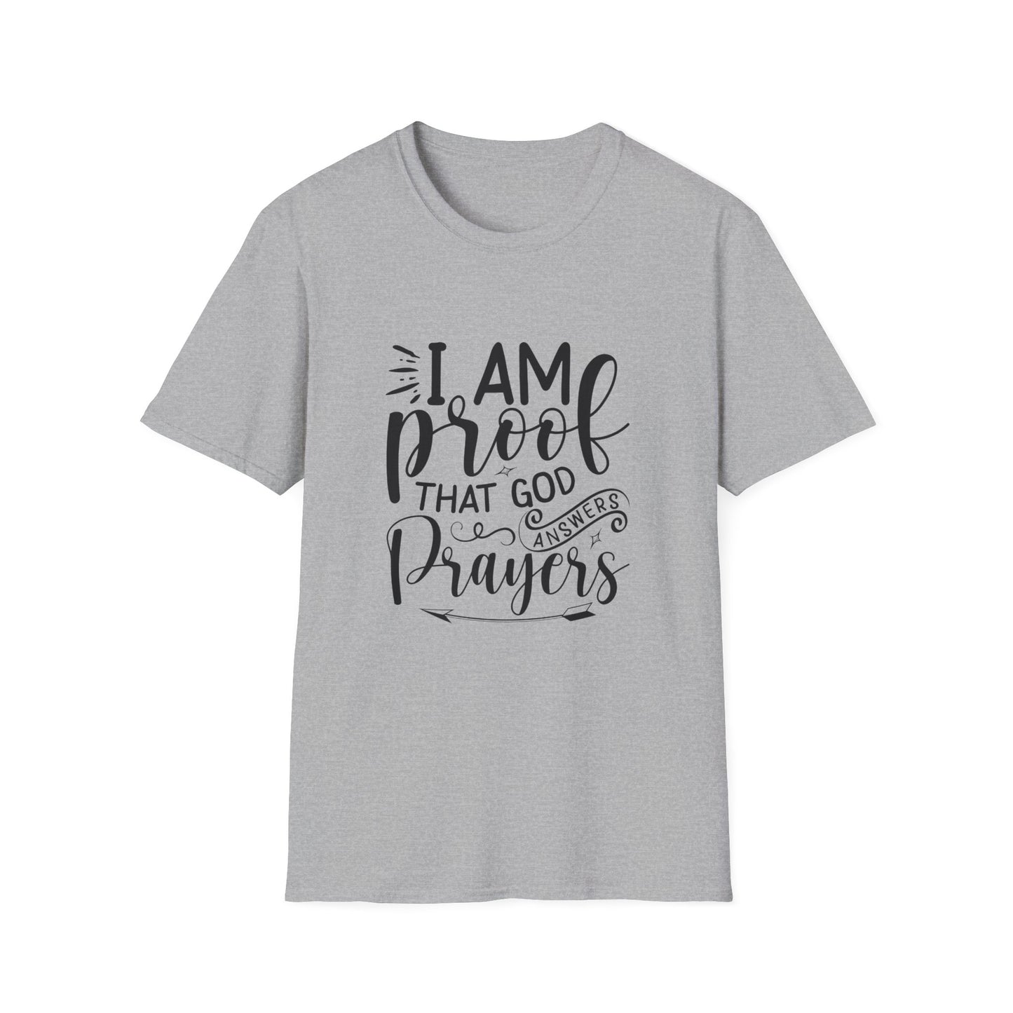 I am Proof Women's Relaxed/Plus Tshirt (Black Logo)