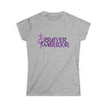 Purple Prayer Warrior Women's Semi-Fitted Tshirt