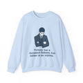 JFK Thousand Fathers Men's Sweatshirt (IW Blues Logo) - Sweet Baby Jeez Teez