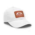 Women's Dad Hat with Leather Patch (ARS - White Logo) - Sweet Baby Jeez Teez