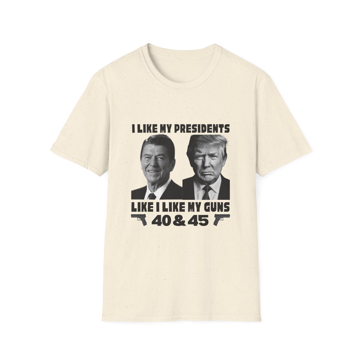 I Like My Presidents Men's Tshirt (Black Logo) - Sweet Baby Jeez Teez