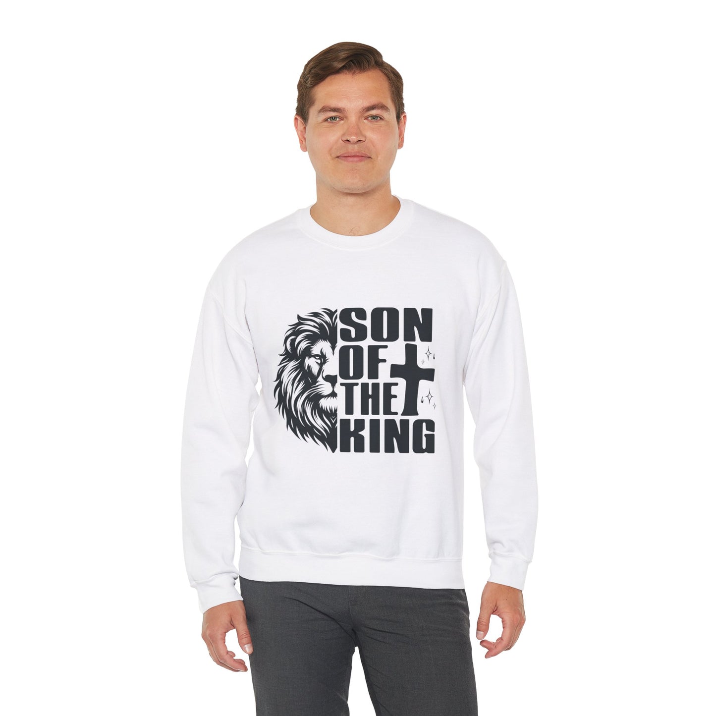 Son of the King Men's Sweatshirt (Black Logo)