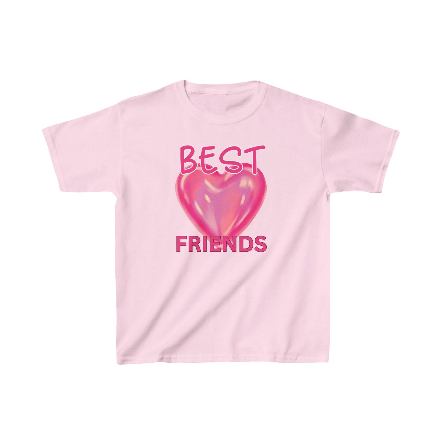 Best Friends Girls Tshirt (IT2 Full Heart Logo)