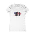 Some Gave All Women's Fitted Tshirt (MM Black Logo) - Sweet Baby Jeez Teez