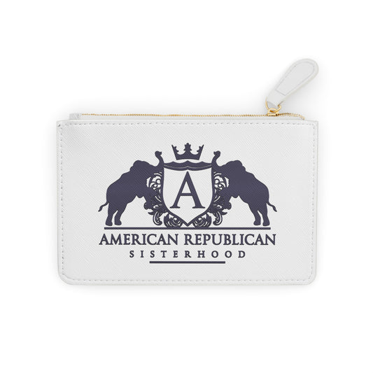 ARS Logo Mini Clutch Bag | ARS Black Plum Clutch |Sweet Baby Jeez Teez