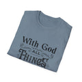 All Things Womens Relaxed/Plus Tshirt (Black Logo)