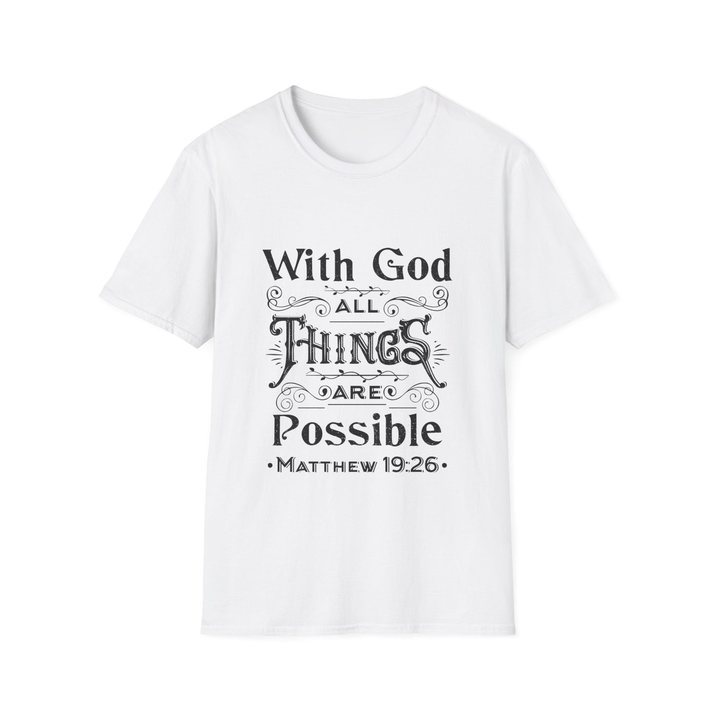 All Things Womens Relaxed/Plus Tshirt (Black Logo)