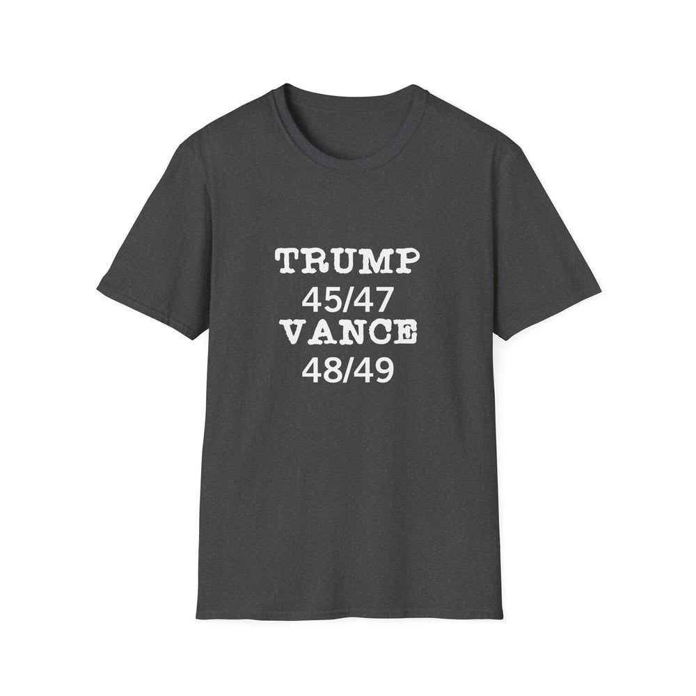 Trump/Vance Women's Relaxed/Plus Tshirt (White Logo) - Sweet Baby Jeez Teez