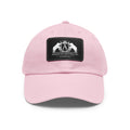 Women's Dad Hat with Leather Patch (ARS - White Logo) - Sweet Baby Jeez Teez