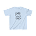 I Am Proof Kid's Unisex Tshirt (Black Logo)