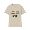 Life is Scary Men's Tshirt - Sweet Baby Jeez Teez