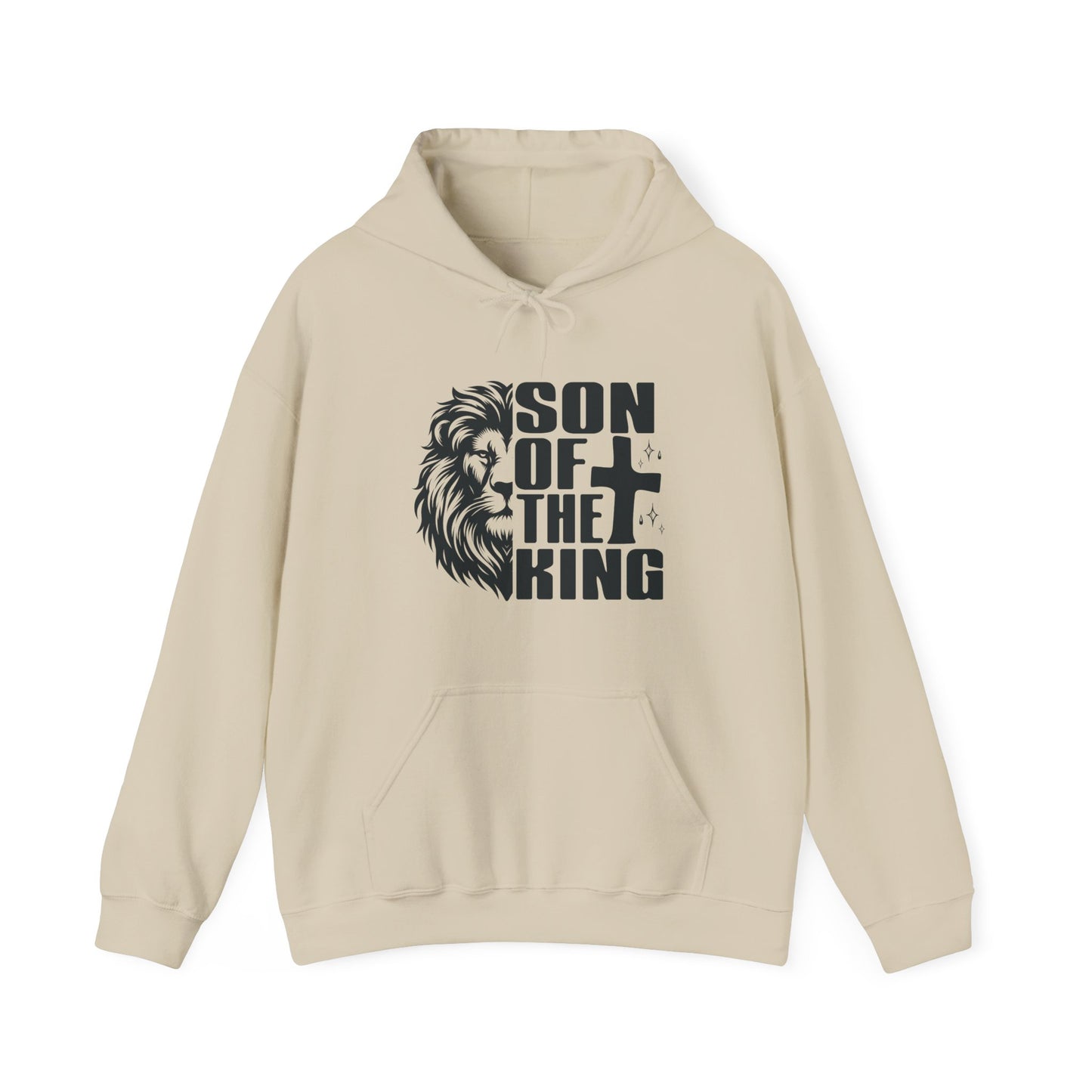 Son of the King Men's Hoodie (Black Logo)