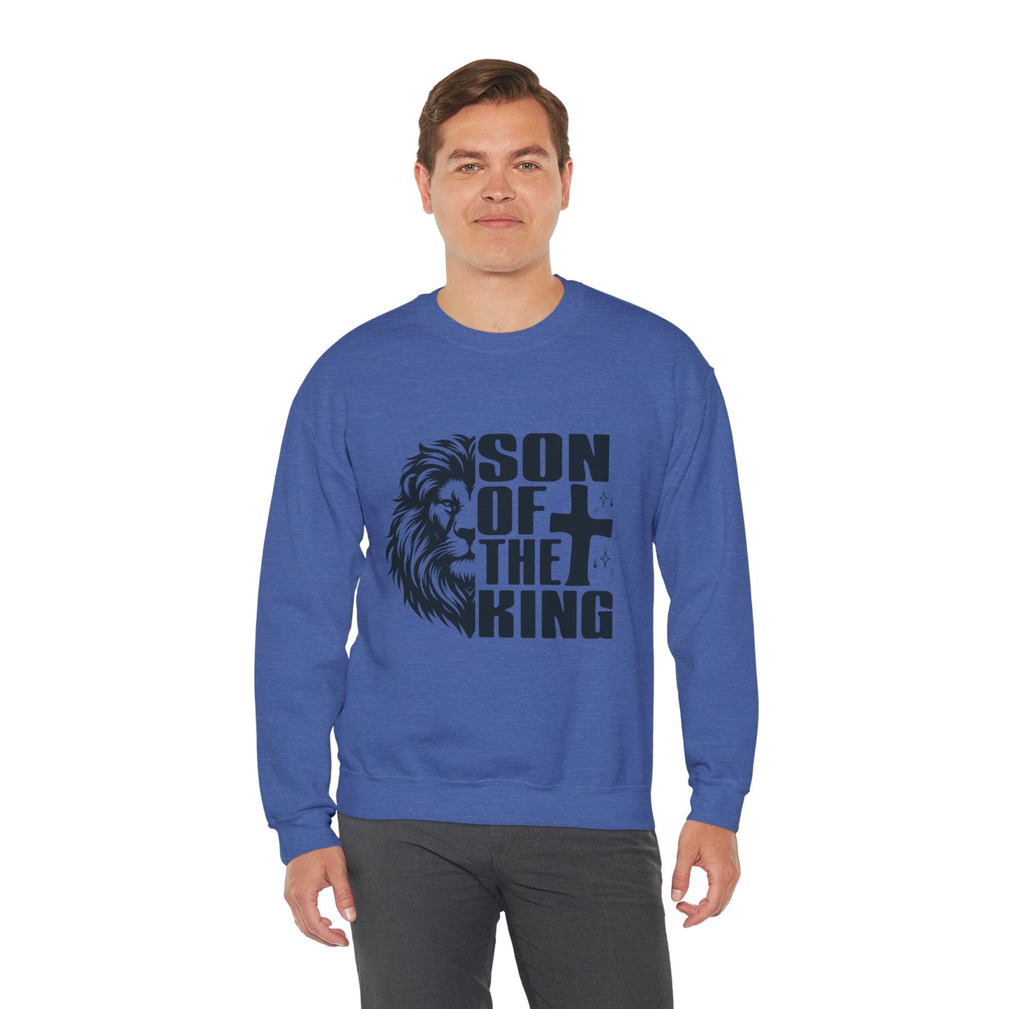 Son of the King Men's Sweatshirt (Black Logo)