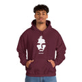 Jesus Portrait Men's Hoodie (Contemporary Logo)