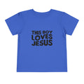 This Boy Loves Jesus Toddler Tshirt