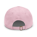 Women's Dad Hat with Leather Patch (ARS - White Logo) - Sweet Baby Jeez Teez