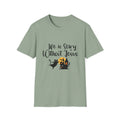 Life is Scary Men's Tshirt - Sweet Baby Jeez Teez