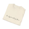 Fragile Flower Womens Relaxed/Plus Tshirt (FP Black Logo)