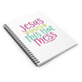 Hot Mess Spiral Notebook - Ruled Line - Sweet Baby Jeez Teez