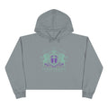 ARS Prayer Brigade Crop Hoodie (Green/Purple Logo)