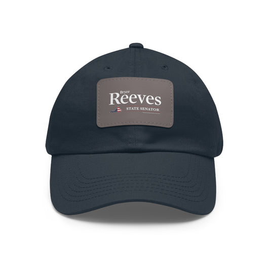 Senator Bryce Reeves Unisex Hat with Leather Patch - Sweet Baby Jeez Teez