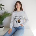 Life is Scary Women's Relaxed Sweatshirt - Sweet Baby Jeez Teez