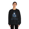 JFK Thousand Fathers Women's Relaxed Sweatshirt (IW Blues Logo) - Sweet Baby Jeez Teez