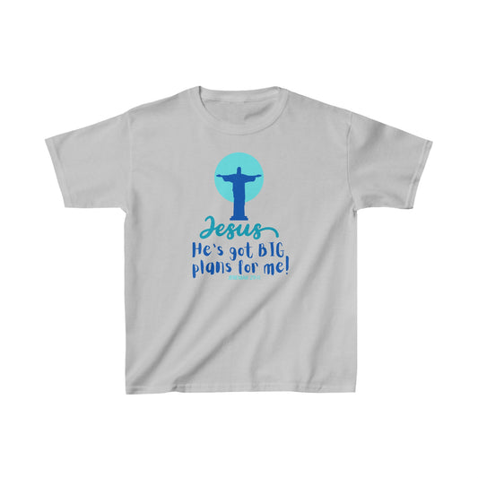 Big Plans Boy's Tshirt (Blue/Teal Logo)
