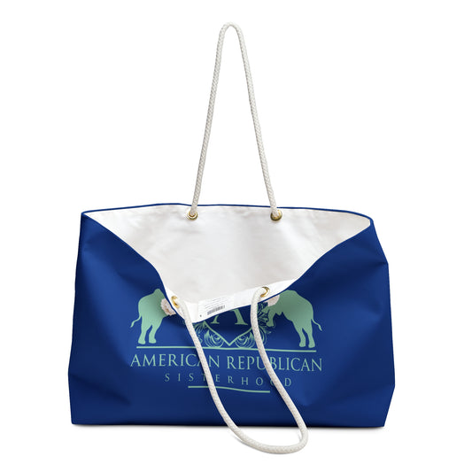 ARS Logo Blue Weekender Bag (ARS - Mint Logo)