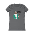 I Saw That Women's Fitted Tshirt (Cartoon Logo) - Sweet Baby Jeez Teez