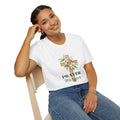 Prayer Warrior Women's Relaxed/Plus Tshirt (Lillies Logo)